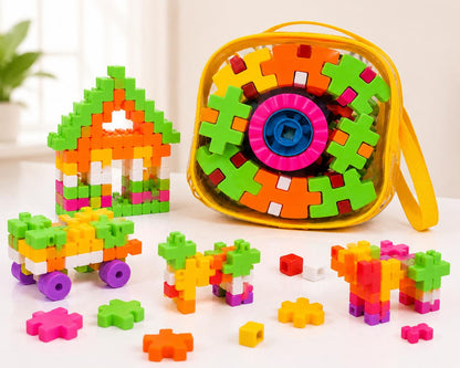 44 PCS Building Blocks Set for Kids | Creative Educational Construction Toy
