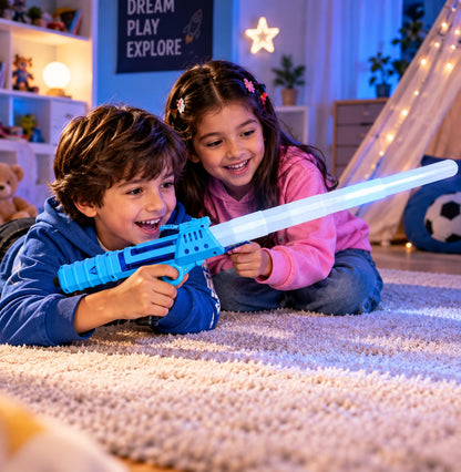 Kids KPOP Demon-Huntrix Toy Sword with LED Light, Colorful Light-Up Sword for Children, Pretend Play & Costume Fun