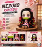 Nezuko Kamado Mini Anime Figure | Demon Slayer Collectible Desk Decoration